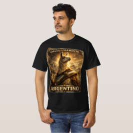 Camiseta VLLC Orgullosamente Argentino Llama Mate Patriotic