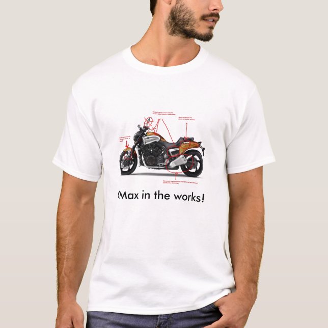 Camiseta VMax nos trabalhos! (Frente)