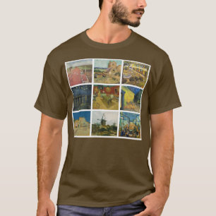 Camiseta Vna Gogh Orban Life Trabalho de arte Vintage Retro