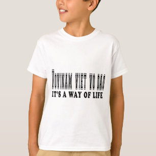 Camiseta Vo Dao de Vovinam Viet é modo de vida