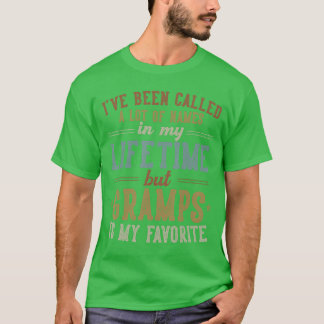 Camiseta Vô é meu nome favorito Dia dos Pais Vô frie
