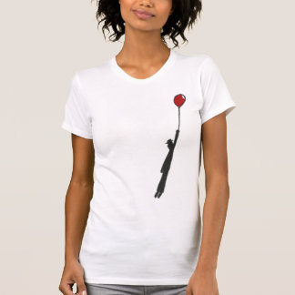 Camiseta "Voando só" o T do gráfico do desenhista
