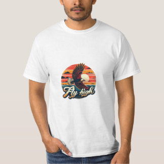 Camiseta voar alto