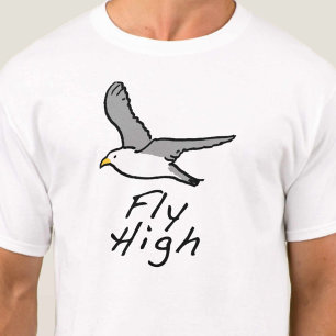Camiseta Voar Alto - Como um Pássaro!