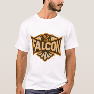 Camiseta Voar Como Falcão Sepia