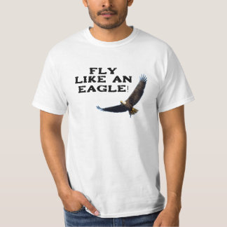 Camiseta Voar Como Uma T-shirt Da Águia