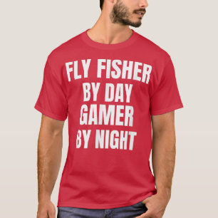 Camiseta Voar Fisher Por Jogador De Dia À Noite