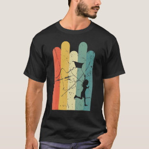Camiseta Voar Uma Pequena Garota Voadora Bela Vento Esporte