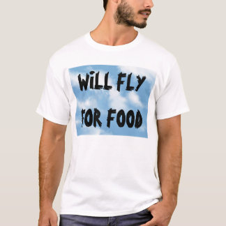 Camiseta Voará para a comida