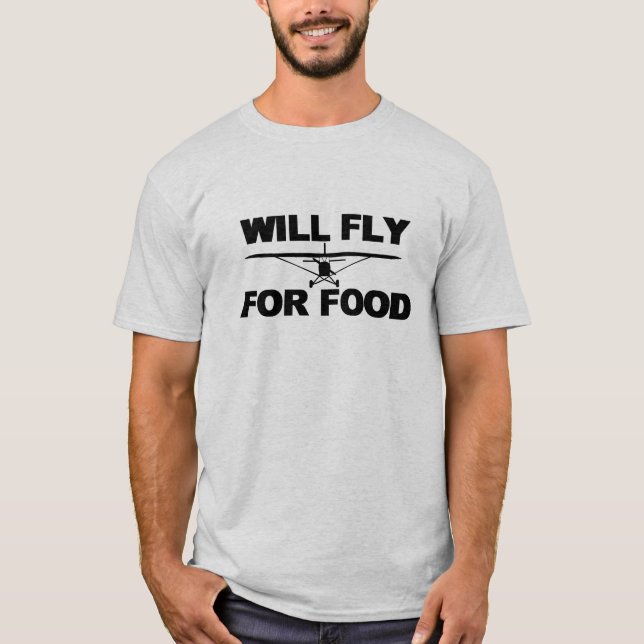 Camiseta Voará Por Comida (Frente)