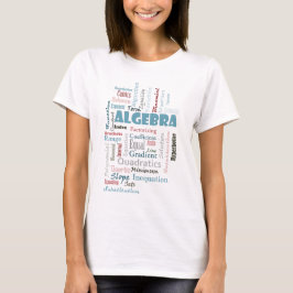 Camiseta Vocabulário da álgebra