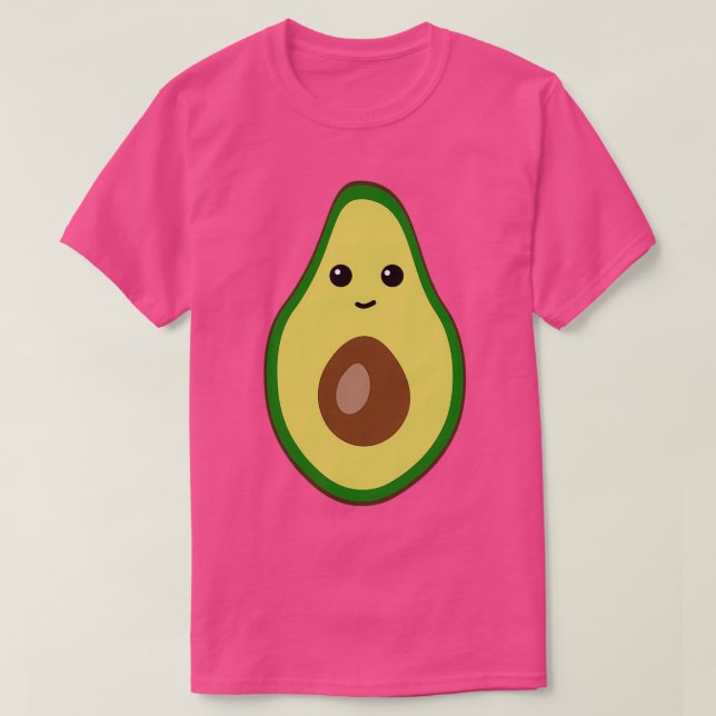 Camiseta Vocado amistoso (Frente do Design)