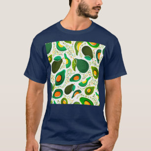 Camiseta Vocado verde fresco isolado em fundo branco