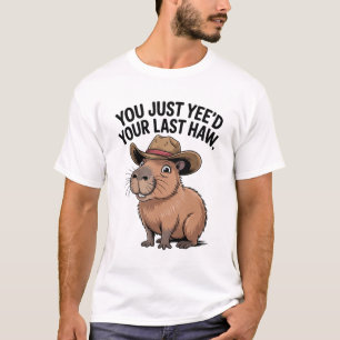 Camiseta Você Acabou de Relinchar – Humor de Vaqueiro de Ca