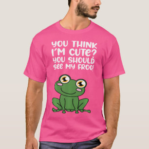 Camiseta Você Acha Que Eu Sou Bonita Você Deveria Ver Meu S