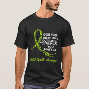Camiseta Você Adorava Ser Um Tipo De Saúde Mental A