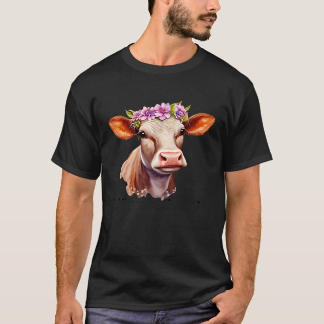 Camiseta Você Amaldiçoa Muito Heifer Você Respira Muito Ele (Frente)