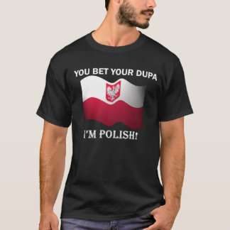 Camiseta "Você aposta seu dupa que eu sou" t-shirt escuro