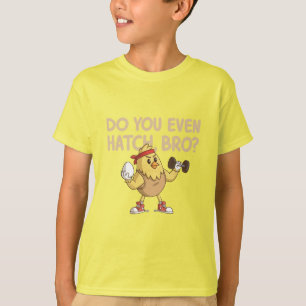 Camiseta Você Até Apanha, Irmão? - Engraçado Pintinho Gym P