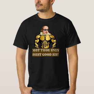 Camiseta você até mesmo ganha humor medieval