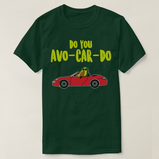 Camiseta Você AvoCarDoAvocado (Frente do Design)