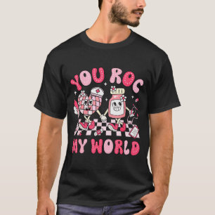 Camiseta Você Balançou Meu Mundo Enfermeira Dia dos Namorad