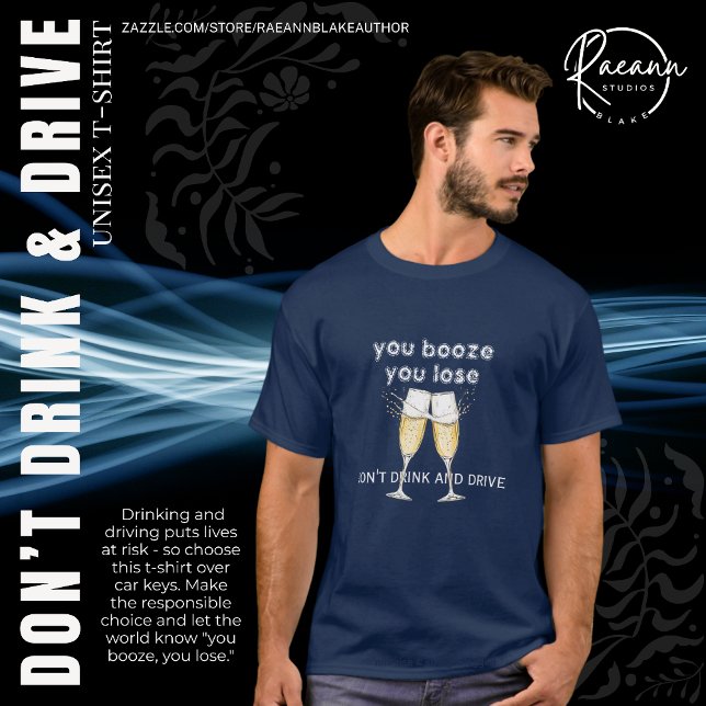 Camiseta Você Booze, Seu Perder Unisex T-Shirt (Criador carregado)