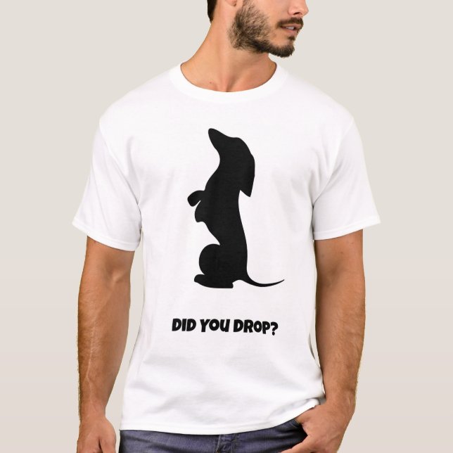 Camiseta Você Caiu? Cachorro Engraçado (Frente)