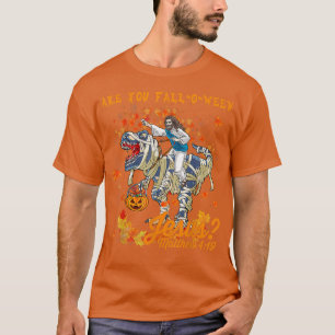 Camiseta Você Caiu De Jesus Mateus 4 19 Halloween D