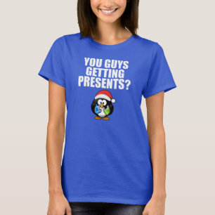 Camiseta Você Caras Recebendo Presentes? Engraçado