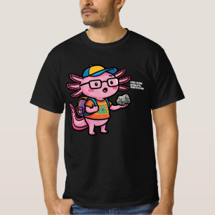 Camiseta Você certamente axolotl perguntas Meme Sarcástico