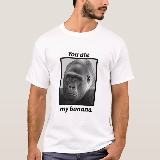 Camiseta Você comeu minha banana (Frente)