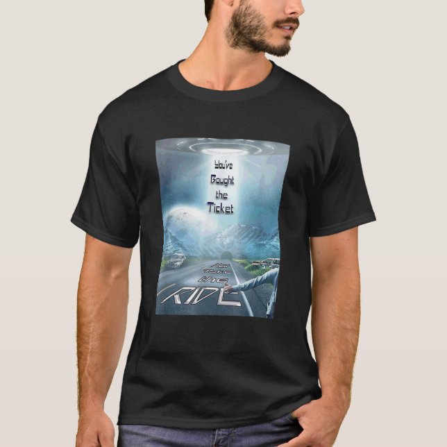 Camiseta Você comprou o bilhete agora pegue o Inspira de co (Frente)