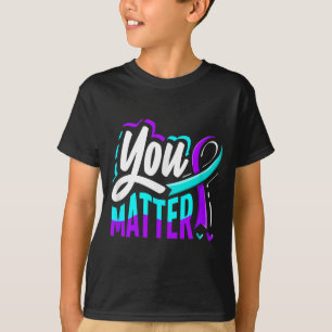 Camiseta Você Conscientização sobre Prevenção ao Suicídio