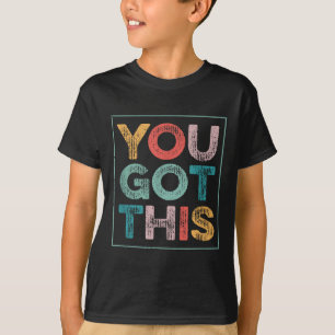 Camiseta Você Consegue Dizendo Citação Motivacional Legal