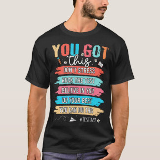 Camiseta Você Consegue Não Se Estrese Balançe A Prova Dia D