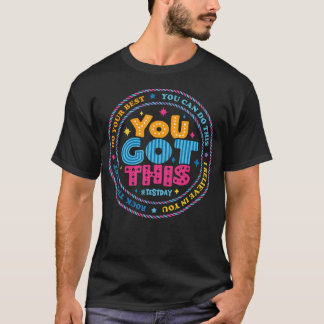 Camiseta Você Conseguira Dia De Teste Avaliação Estadual Pr