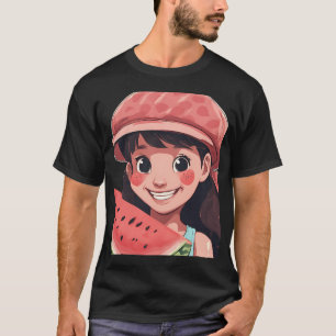 Camiseta Você Cresce Garota! Impressão do Cosmos Flower