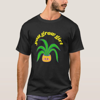 Camiseta Você cultiva uma planta engraçada