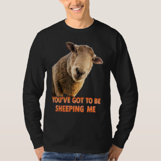 Camiseta Você Deve Estar Me Enrolando Ovelhas Cordeiros An