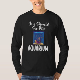 Camiseta Você deve ver meu Aquarium Fish Owner Premium