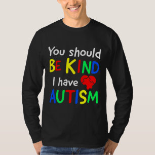 Camiseta Você Deveria Ter Autismo Mundo Autismo Em Frente