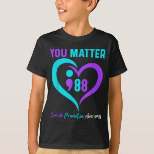 Camiseta Você Disca 988 Prevenção de Saúde Mental Suicídio 