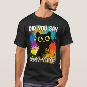 Camiseta Você Disse Gato Preto Cruzado?