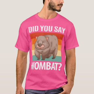 Camiseta Você Disse Wombat