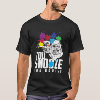 Camiseta Você Dorme Você Se Machuca Paintball