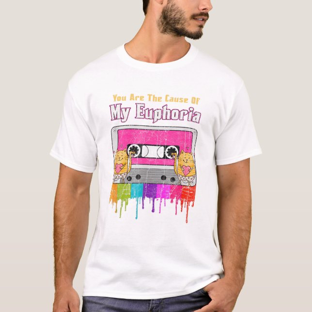 Camiseta Você É a Causa da Minha Euforia (Frente)