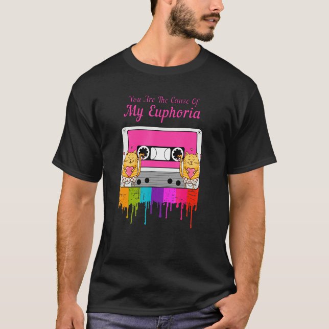 Camiseta Você É A Causa Da Minha Euforia 1 (Frente)