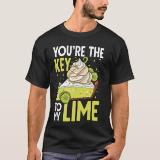 Camiseta Você é a Chave da Minha Torta de Limão Key Lime