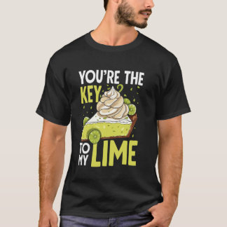 Camiseta Você é a Chave da Minha Torta de Limão Key Lime